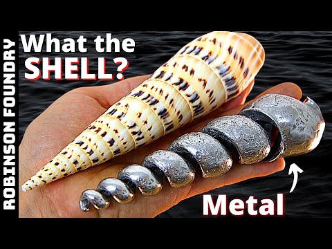 Cool Experiments: Filling a Shell With Molten Aluminum