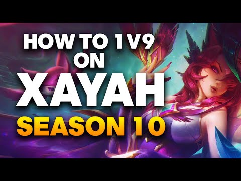 Grandmaster Xayah ADC Gameplay - How to 1v9 on Xayah in Season 10 | League of Legends