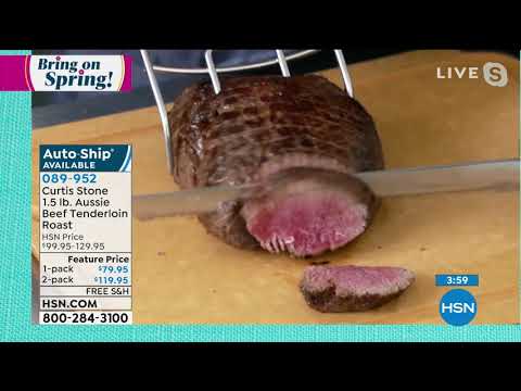 Curtis Stone 1.5 lb. Aussie Beef Tenderloin Roast
