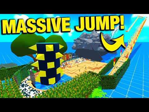 5000 MARBLES VS. HUGE JUMP - Marble World