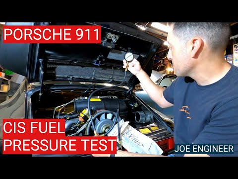 How To Test Fuel Pressures for Porsche 911 Bosch CIS K-Jetronic Fuel Injection