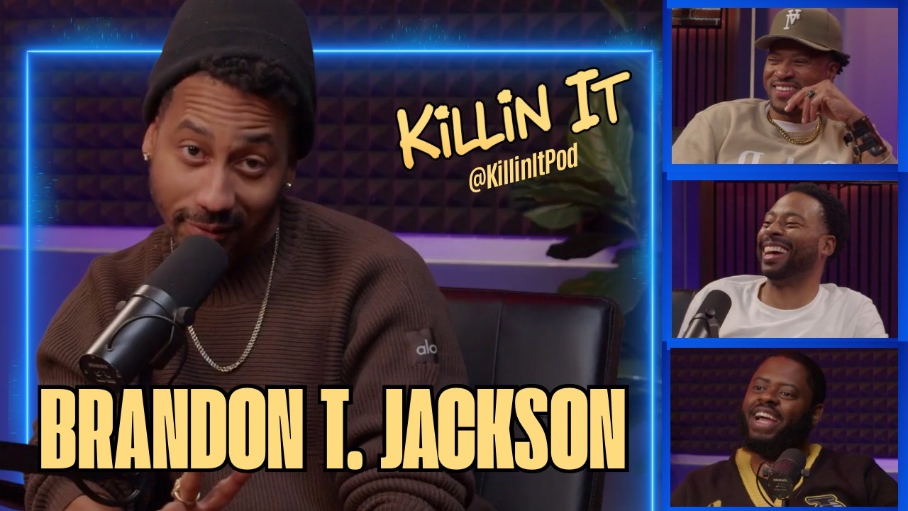 BRANDON T. JACKSON - Tropic Thunder, Chris Brown, Zeus Comedy Special | KILLIN IT PODCAST (FULL)