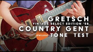 Video thumbnail for Gretsch G6122T-59 Vintage Select Edition '59 Chet Atkins Country Gentleman Demo - Sherwood Music by Sherwood Music