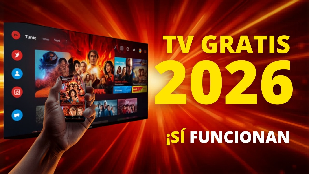 📺 7 Apps para Ver TV Gratis en 2026 (Sí Funcionan)