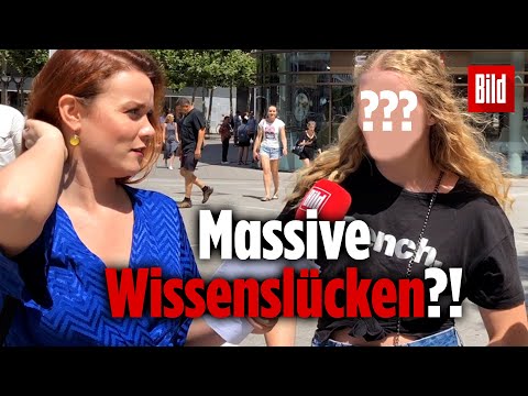 Wie (un)gebildet sind Abiturienten 2019? Straßentest mit Schülern