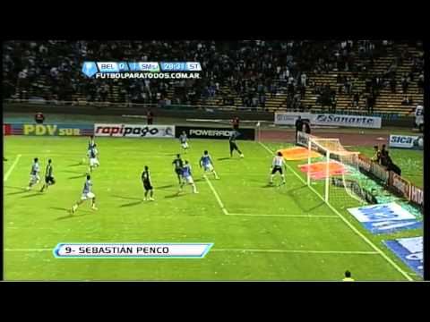 Gol de Penco. Belgrano 0 San Martín 1. Fecha 17. Torneo Final 2013