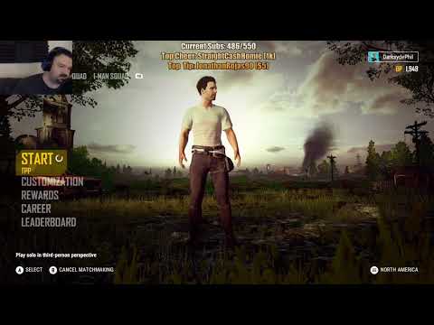 PlayerUnknown's Battlegrounds Feb. 19, 2018 pt9 - Troll Tipping Madness Begins!