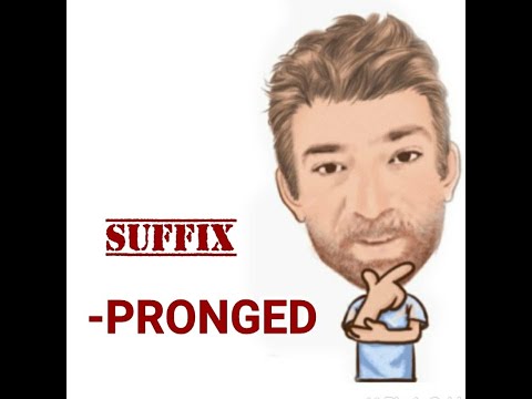 English Tutor Nick P Suffix (53) - pronged (Origin)