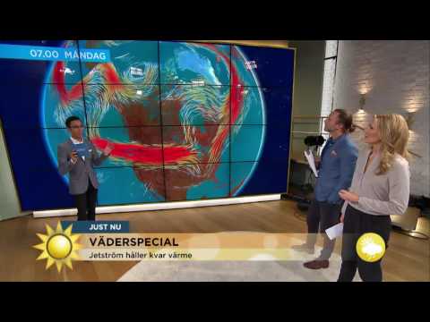 Många värmrerekord i södra Sverige - Nyhetsmorgon (TV4)
