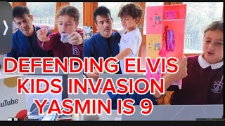 DEFENDING ELVIS PRESLEY ITS YASMINS BIRTHDAY SHE IS 9 AND VERY EXCITED  THANKS TEAM ELVIS