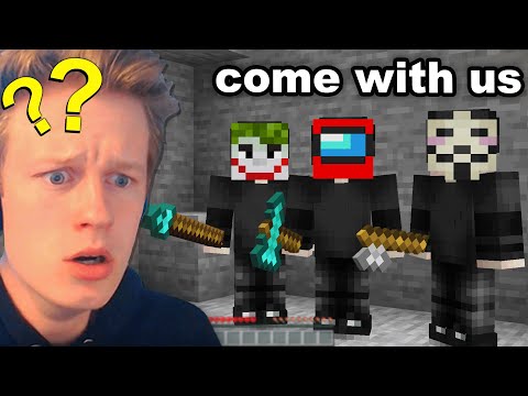 Minecraft Youtubers Simulate The Purge for 100 Hours...