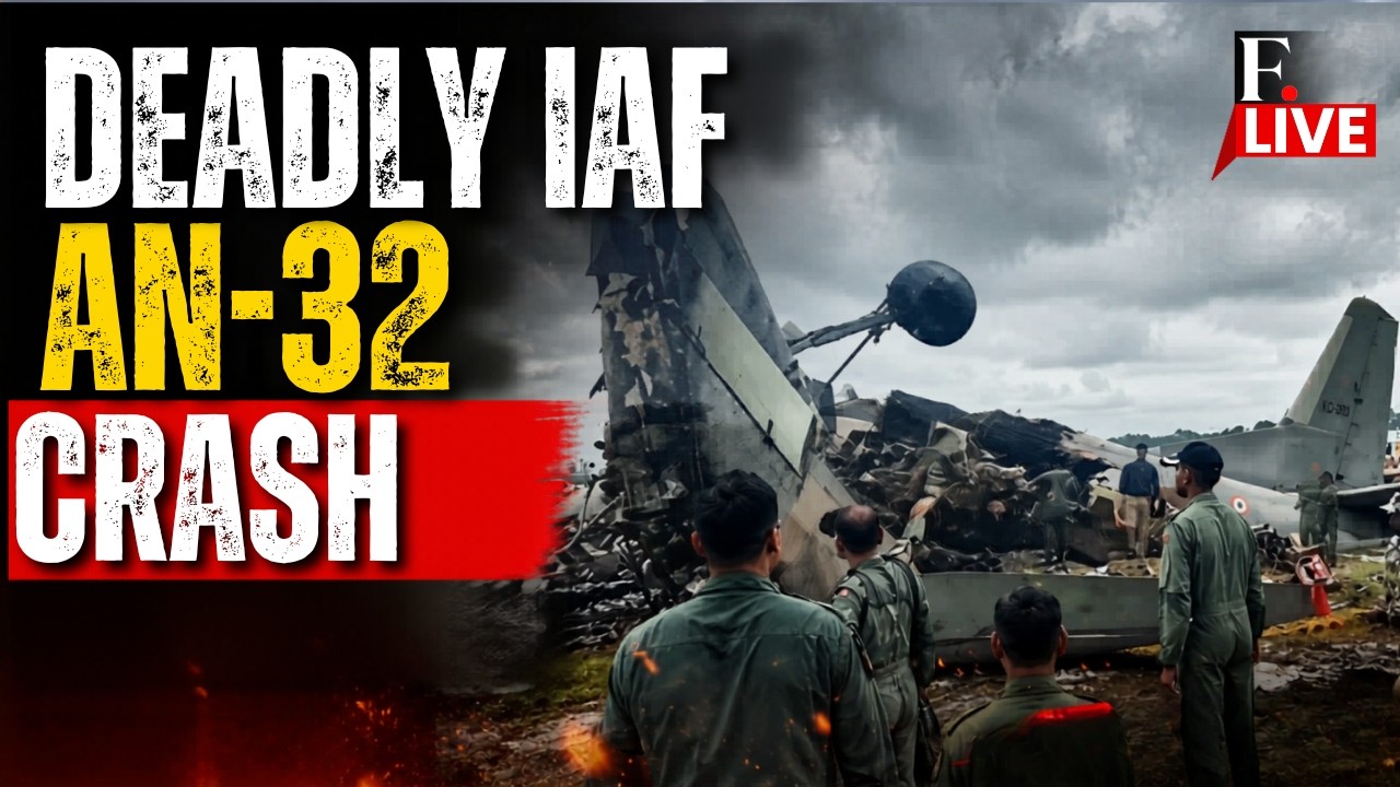 Indian Jet Crash LIVE: Indian Air Force Plane Crashes At Jorhat Airfield in Assam