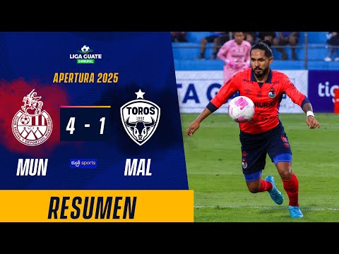 GOLEADA ESCARLATA EN EL TRÉBOL | Municipal  4-1 Malacateco |Resumen Completo