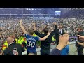 Frank Lampard Celebrating & Singing With Everton Fans After Everton 3-2 Crystal Palace