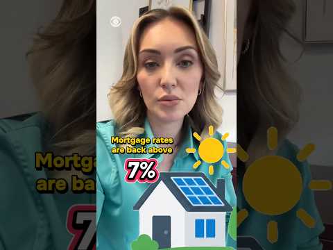 What high mortgage rates mean for housing #shorts