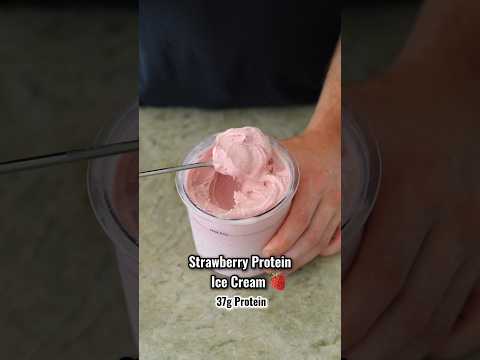 Strawberry Protein Ice Cream (37g Protein)