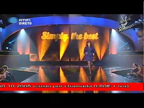 4ª Gala A Voz de Portugal - Sandrine Orsini - "The best"