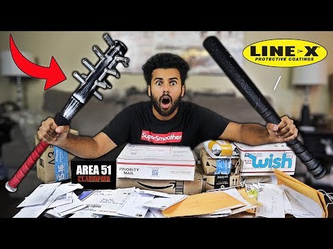 Someone Sent Me MYSTERY Packages Filled With AREA 51 SURVIVAL GEAR!! *RAID SURVIVAL CHALLENGE* Video