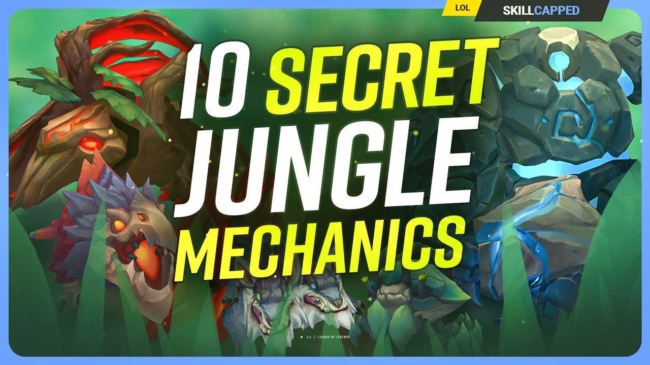 The 10 SECRET Jungle MECHANICS You NEED to Know! - League of Legends