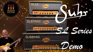 Video thumbnail for The Suhr SL Series Demo – SL15, SL67 MKII, SL68 MKII | Clean to High Gain by Passion For Tone