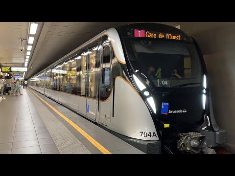 Brussels Metro Ride: Discovering Hidden Gems Below