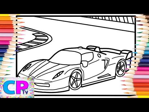 Ferrari FXX Coloring Pages/Sport Cars Coloring/Syn Cole - Melodia/Syn Cole - Gizmo [NCS Release]