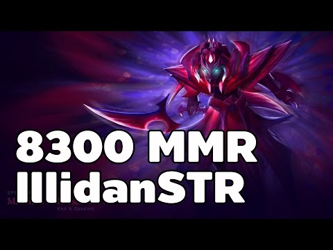 IllidanSTR Pro Spectre Rank MMR Game Dota2 RedArchon