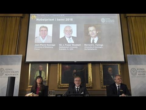 Nobel Prize in Chemistry Awarded for Molecular Machines