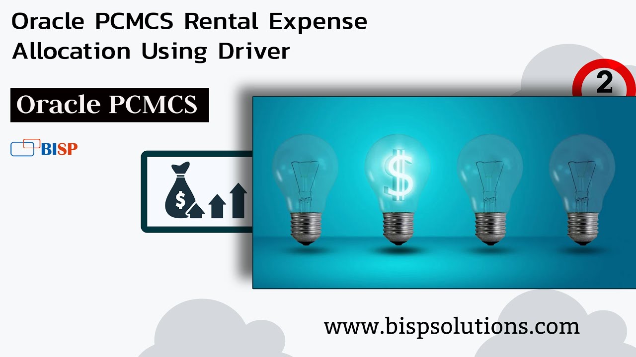 Oracle PCMCS Rental Expense Allocation Using Driver | Oracle Profitability and Cost Management |BISP