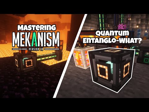 Mastering MEKANISM 10 Ep 5: The Quantum Entangloporter | Minecraft 1.20.1