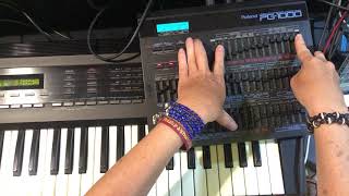 Video thumbnail for Roland PG1000+D50 by anthany li (DB Studio TV)