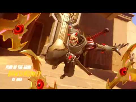 [Overwatch] INSANE Genji Competitive Blade Combo