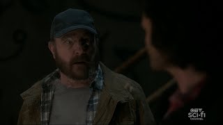 Supernatural 15x18 - Chuck deletes AU Bobby, AU Charlie, Donna and all the people of the world!