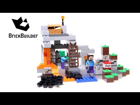 Vidéo LEGO Minecraft 21113 : La grotte