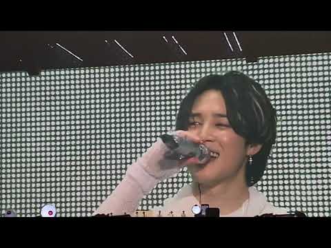 211202 FANCAM BTS 방탄소년단 - OPENING MENT + SURPRISING JIN @ PTD ONSTAGE 2021 SOFI STADIUM