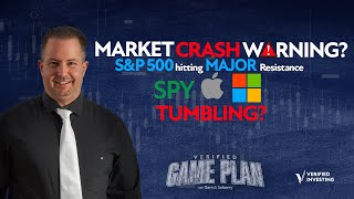 MARKET CRASH WARNING?! S&P500 Hitting Major Resistance, Will SPY, Apple & Microsoft Tumble?
