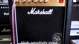 Video thumbnail for Marshall JCM1C Demo by trevordurrantguitars