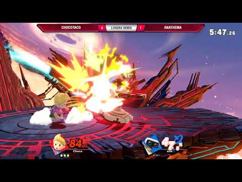 VS Weekly 12/19/19 - Losers Semis - ChocoTaco (Lucas) vs Anathema (ROB) - SSBU