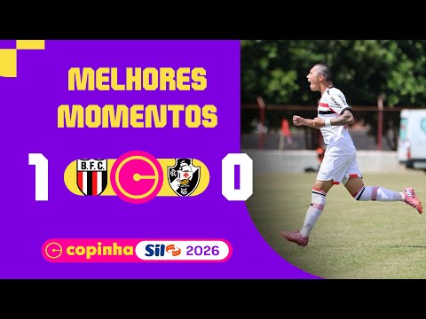 Gols e lances de Botafogo-SP x Vasco da Gama
