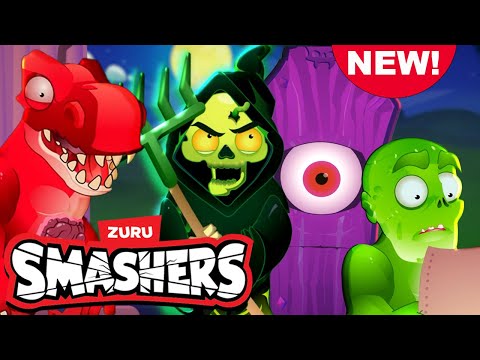 Batty Books | Kids Cartoons! | Zuru | Smashers World | Animated Stories | New Episode 🦖