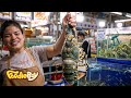Thailand Seafood Market Freshly Grilled Seafood Lobster Mantis Shrimp Squid