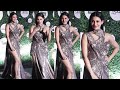 Gorgoues Amyra Dastur Looks Stunning In Thigh High Slit Dress At Livaeco Global Spa Fit Fab Award
