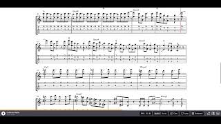 California nights - Wes Montgomery solo transcription