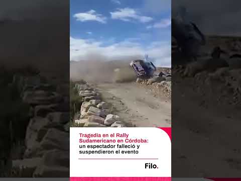 Un espectador murió en el Rally Sudamericano en Córdoba