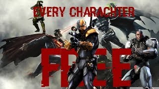 Every Character In Injustice IOS | NO JAILBREAK
