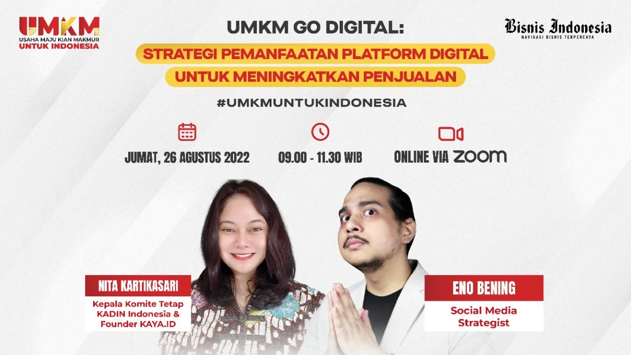 UMKM UNTUK INDONESIA - Strategi Pemanfaatan Platform Digital untuk Meningkatkan Penjualan