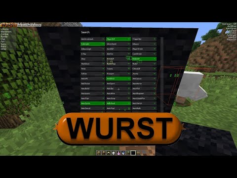 туториал как установить чит WURST