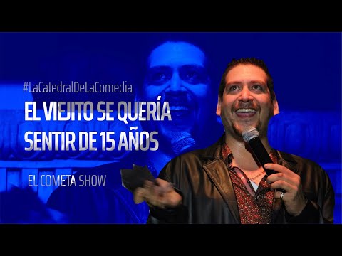 El Cometa Show: Chiste del Viejito se quería sentir de 15 años
