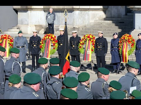 Ich hatt' einen Kameraden 18.02.2025 Ehrengeleit Horst Köhler