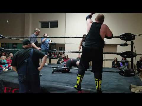 Nolan James & Eddie Osbourne vs A Bear & His Cool Dad - ECCW Thanks For Giving 2019